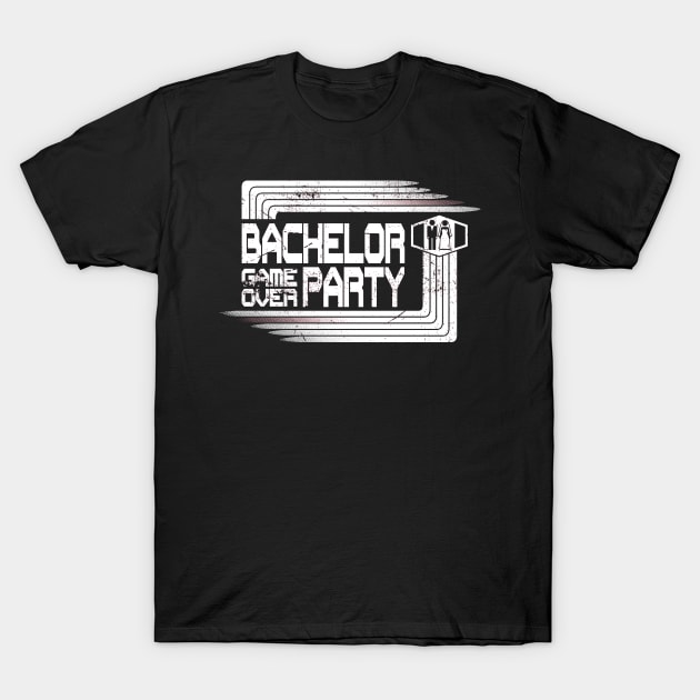 Bachelor Party Game Over T-Shirt by Cheesybee